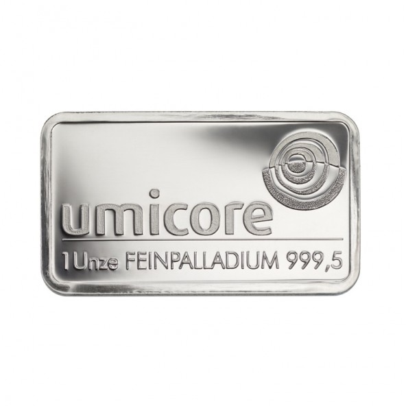 Investičná tehla palladium 1 oz  Umicore 60302