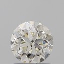Prírodný diamant okrúhly briliant, VS1, K, 1ct, GIA