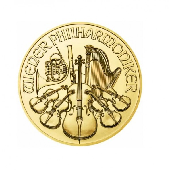 Investičná zlatá minca 1 oz Wiener Philharmoniker 100 Euro 01102201-22