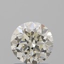 Prírodný diamant okrúhly briliant, VS1, K, 1ct, GIA