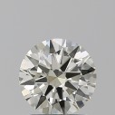 Prírodný diamant okrúhly briliant, VS1, N, 1ct, GIA
