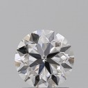 Prírodný diamant okrúhly briliant, VS2, F, 1ct, GIA