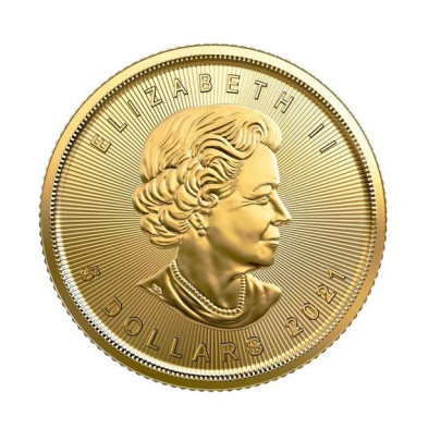 Investičná zlatá minca 110 oz  Maple leaf 5 dolars 04102204-21 (3) 2