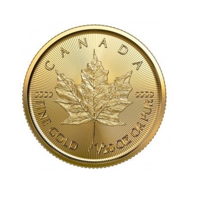 Investičná zlatá minca 120 oz  Maple leaf 1 dolars 04103045-22 2