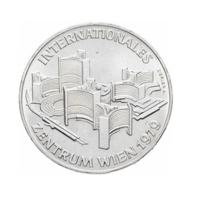 Investičná strieborná minca 15,36 g  Zentrum Wien 100 Schilling I. 01202003-79