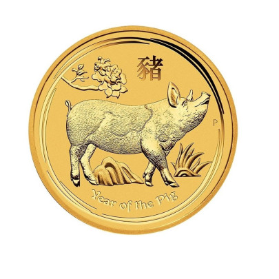 Investičná zlatá minca 14 oz 25 AUD Pig 2019 02101913