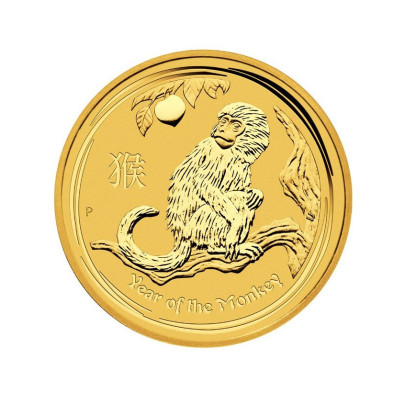 Investičná zlatá minca 14 oz 25 AUD Monkey 2016 02101613