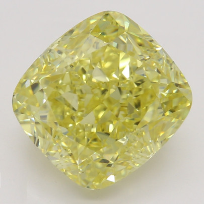 Farebný diamant cushion, fancy intense žltý, GIA 8872030008 Y6
