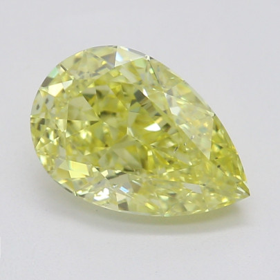 Farebný diamant hruška, fancy intense žltý, GIA 5872550285 Y6