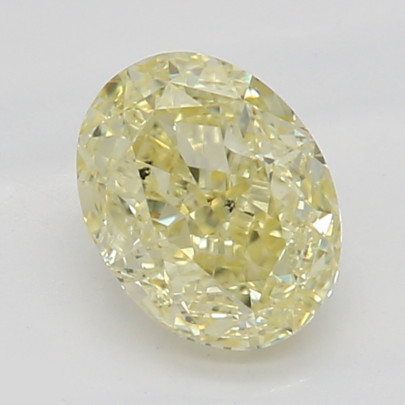Prírodný farebný diamant s GIA certifikatom oval fancy žltý 0.53 ct SI2 6828500156_Y5