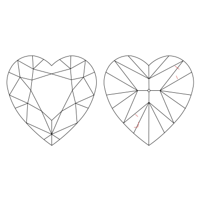 Prírodný farebný diamant s GIA certifikatom srdce fancy dark tmavo hnedý 1.08 ct VS2 1841740031_T9 2