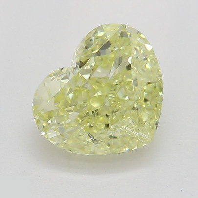 Prírodný farebný diamant s GIA certifikatom srdce fancy light žltý 0.71 ct VS2 7828150697_Y4