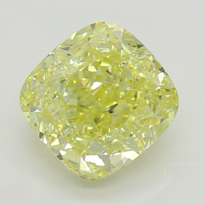 Prírodný farebný diamant s GIA certifikatom cushion fancy intense žltý 1.02 ct SI1 1829540121_Y6