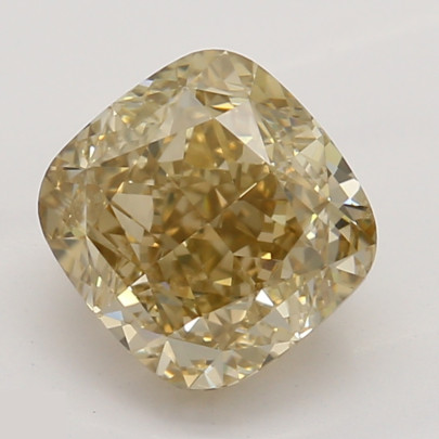 Prírodný farebný diamant s GIA certifikatom cushion fancy hnedožltý 1.02 ct SI1 4826470074_Y5