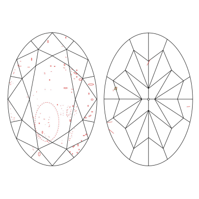 Prírodný farebný diamant s GIA certifikatom oval fancy intense žltý 1.58 ct I1 6827240116_Y6 2