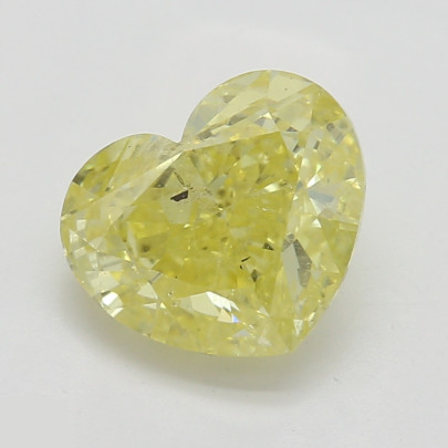 Prírodný farebný diamant s GIA certifikatom srdce fancy intense žltý 1.19 ct I1 7851510087_Y6