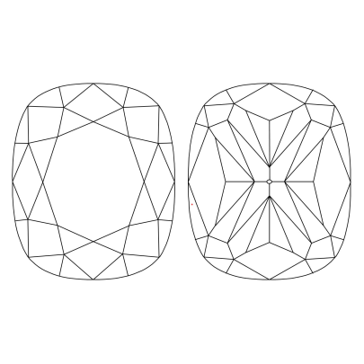 Prírodný farebný diamant s GIA certifikatom cushion fancy light žltý 3.02 ct VVS1 9830800069_Y4 2