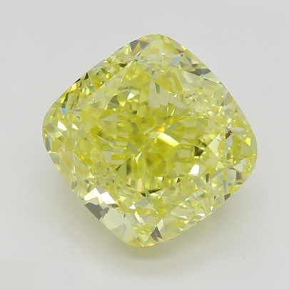 Prírodný farebný diamant s GIA certifikatom cushion fancy intense žltý 2.02 ct VVS2 1827940080_Y6
