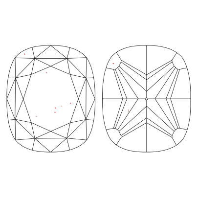 Prírodný farebný diamant s GIA certifikatom cushion fancy dark tmavo hnedo-žltý 2.16 ct VS1 4828800274_Y9 2