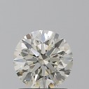 Prírodný diamant okrúhly briliant, SI1, J, 1ct, GIA