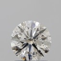 Prírodný diamant okrúhly briliant, SI1, J, 1ct, GIA