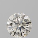 Prírodný diamant okrúhly briliant, SI1, K, 1ct, GIA