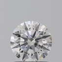 Prírodný diamant okrúhly briliant, SI2, D, 1ct, GIA