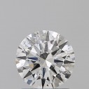 Prírodný diamant okrúhly briliant, SI2, F, 1ct, GIA