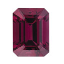 Granát rhodolit emerald 5 x 3 mm, AA, Fazetovaný