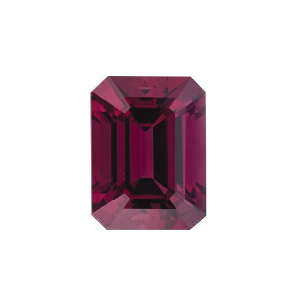 Granát rhodolit emerald 6 x 4 mm 0,78ct Fazetovaný GREFAARP-6
