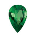 Granát tsavorit slza 5 x 3 mm, AAA, Fazetovaný