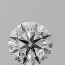 Prírodný diamant okrúhly briliant, SI2, H, 1ct, GIA