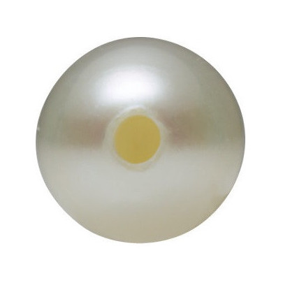 Sladkovodná perla oblong 4 x 5 mm Half-drilled RPQ2SW-4 2