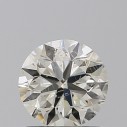 Prírodný diamant okrúhly briliant, SI2, J, 1ct, GIA