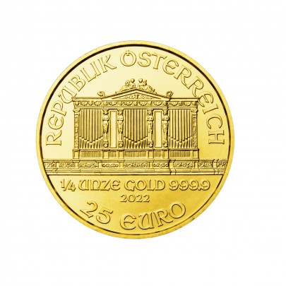 Investičná zlatá minca 14 oz Wiener Philharmoniker 25 Euro 01102203-22 2