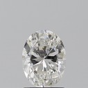 Prírodný diamant oval, SI1, F, 1ct, GIA