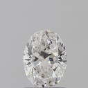 Prírodný diamant oval, SI1, F, 1ct, GIA