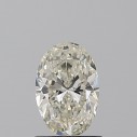 Prírodný diamant oval, SI1, J, 1ct, GIA