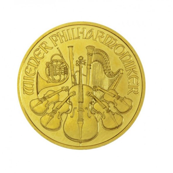 Investičná zlatá minca 14 oz Wiener Philharmoniker 25 Euro 01102203-21