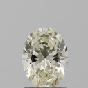 Prírodný diamant oval, SI1, M, 1ct, GIA