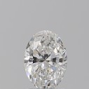 Prírodný diamant oval, SI2, E, 1ct, GIA