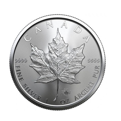 Investičná strieborná minca 1 oz  Maple leaf 5 dollars 04202201-22