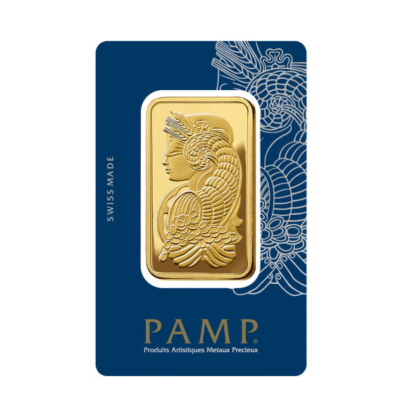 Investičná zlatá tehla 100 g razená Pamp Fortuna 86150100 (3)