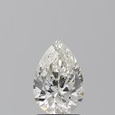 Prírodný diamant hruška, SI1, I, 1ct, GIA