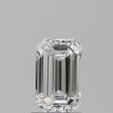 Prírodný diamant emerald, VS1, D, 1ct, GIA