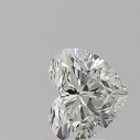 Prírodný diamant srdce, VS2, I, 1ct, GIA