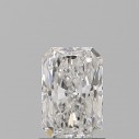 Prírodný diamant radiant, SI1, F, 1ct, GIA