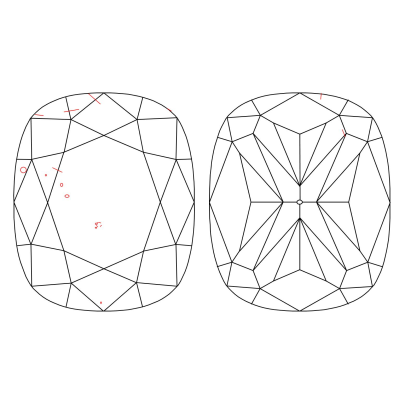 Prírodný farebný diamant s GIA certifikatom cushion fancy dark tmavo žltkasto hnedý 4.45 ct SI1 8829270218_T9 2