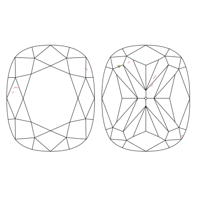 Prírodný farebný diamant s GIA certifikatom cushion fancy dark tmavo sivo žlto zelený 3.01 ct SI1 8828070278_G9 2