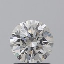 Prírodný diamant okrúhly briliant, SI2, H, 1ct, GIA